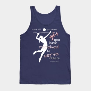 1 Peter volleyball Tank Top